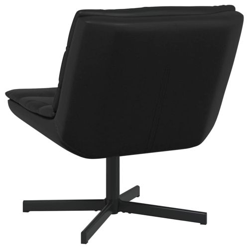 Въртящ се стол Черно 63 x 75 x 76 см Изкуствена