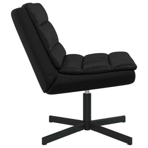 Въртящ се стол Черно 63 x 75 x 76 см Изкуствена