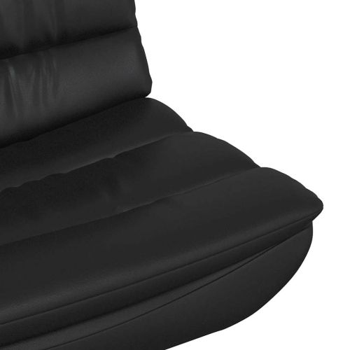 Въртящ се стол Черно 63 x 75 x 76 см Изкуствена