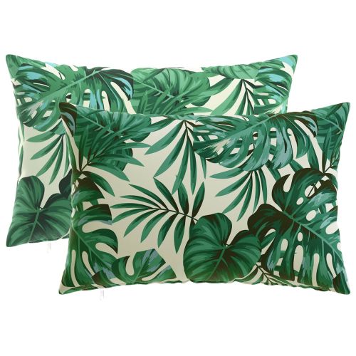 Калъфка за възглавница 2 pcs HEERLEN Мотив с листа 30 x 50 cm
