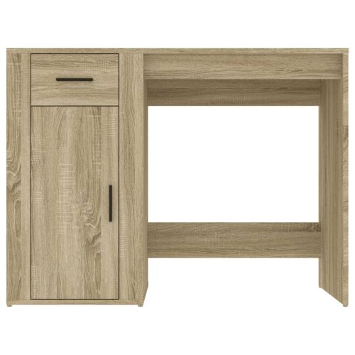 Бюро, дъб сонома, 100x49x75 см, инженерно дърво