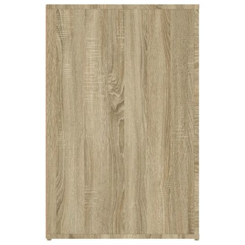 Бюро, дъб сонома, 100x49x75 см, инженерно дърво