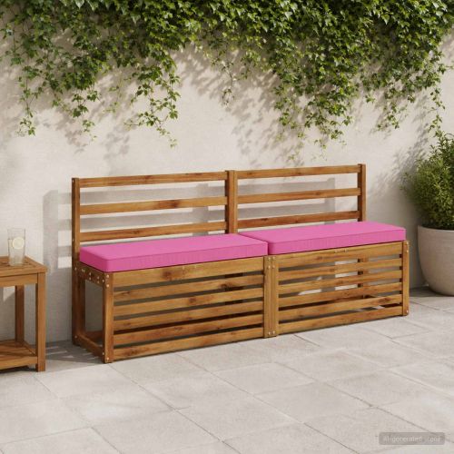 Калъфи за пейки, 2 части VUGHT 2 pcs 100% полиестер Розово