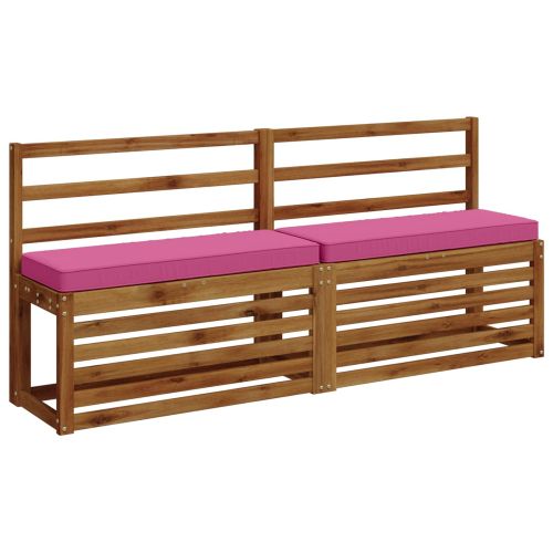 Калъфи за пейки, 2 части VUGHT 2 pcs 100% полиестер Розово