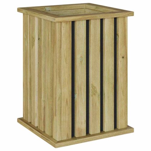 Градинарски кутии Кафяво 33 x 33 x 45 см