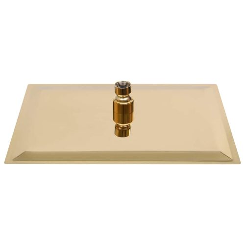 Rainshower душ пита, инокс, 30x20 cм, правоъгълна, златиста
