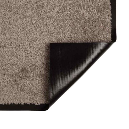 Мат за врата Бежово 60 x 40 x 1.2 см Тедди плат