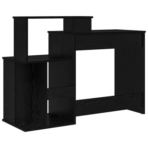Бюро Черния дъб 120,5 x 44 x 88,5 см Инженерна дървесина