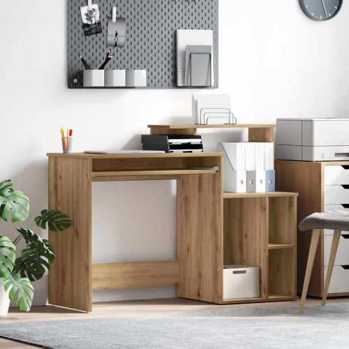 Бюро Дъб 120,5 x 44 x 88,5 см Инженерна дървесина