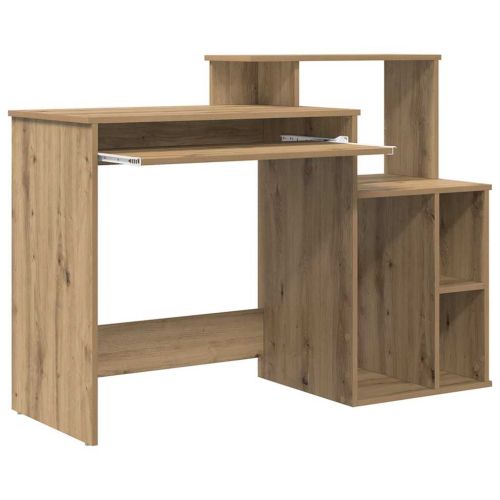 Бюро Дъб 120,5 x 44 x 88,5 см Инженерна дървесина