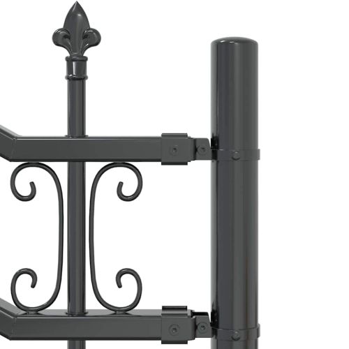 Градска ограда KAMPEN 240 x 140 cm Прахово покритие стомана