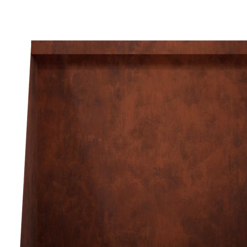 Задържащи стени 2 бр. 80 x 12 x 50 см Кортенова стомана