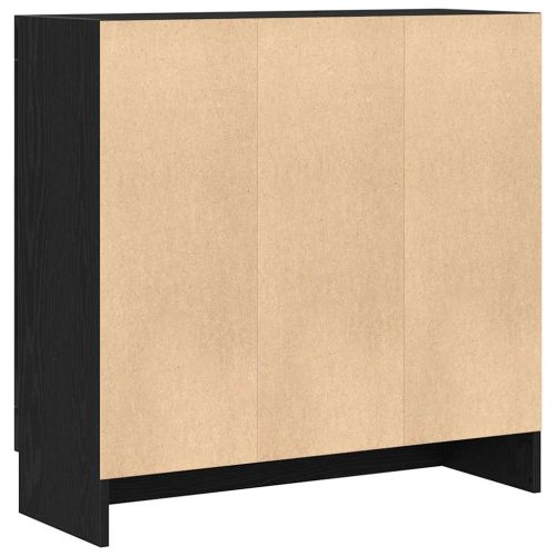 Шкаф за книги 3 нива 82,5 x 30,5 x 80 см Инженерна дървесина