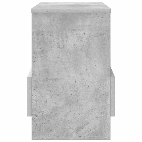 Етажерка за списания Циментено сиво 35 x 30 x 45 см
