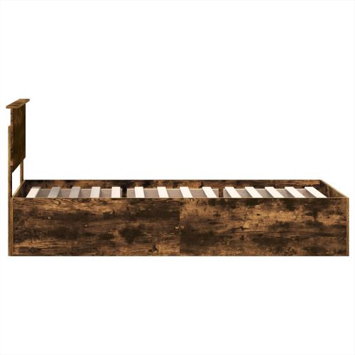 Рамка за легло Димян дъб 100 x 200 cm Инженерна дървесина