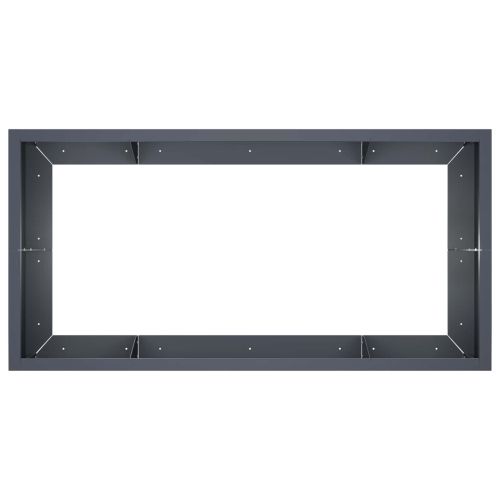 Задържащи стени 6 бр. 200 x 100 x 40 см Стомана Антрацит