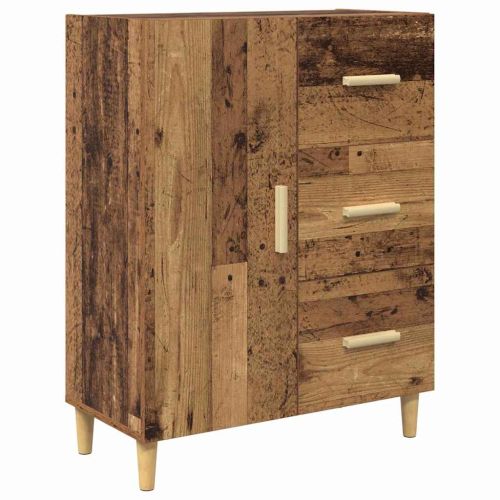 Висок шкаф Старо дърво 34,5 x 34 x 180 см Инженерна дървесина