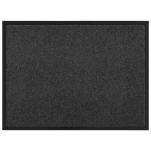 Мат за врата Антрацит 60 x 80 x 1.2 см Тедди плат