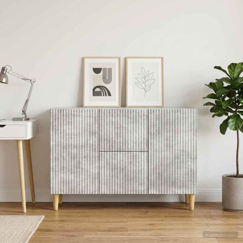 Служебен шкаф Бетонно сиво 89 x 34,5 x 60 см