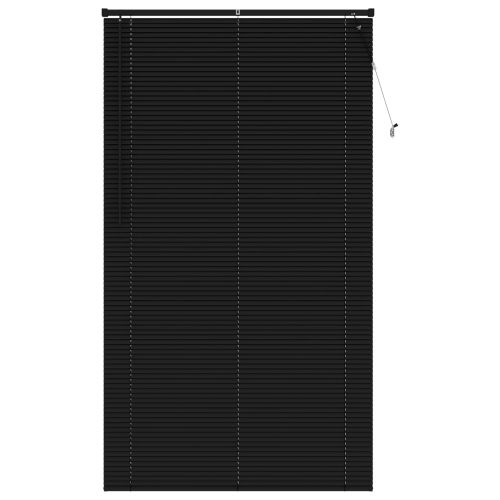 Венецианска щора Черен 213 x 120 см 25 mm ПВЦ