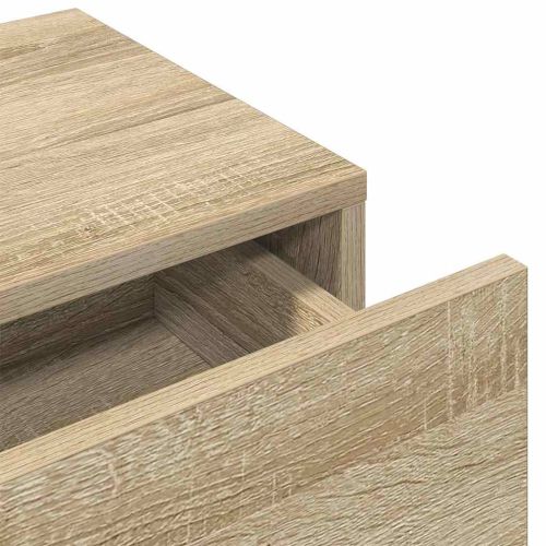 Стенен рафт с чекмеджета 60x26,5x15 см инженерно дърво
