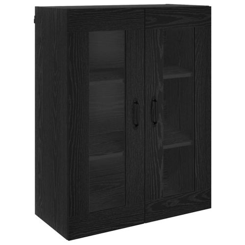 Висок шкаф Черния дъб 69,5 x 34 x 180 см Инженерна дървесина