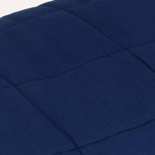 Утежнено одеяло синьо 150x200 см 11 кг плат