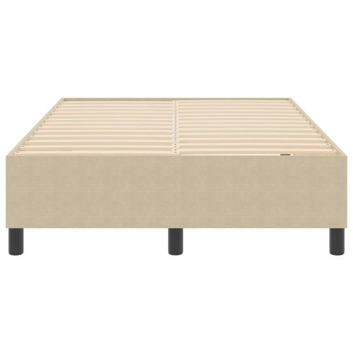 Платформено легло Сивозелен 120 x 190 cm Кордюрова тъкан