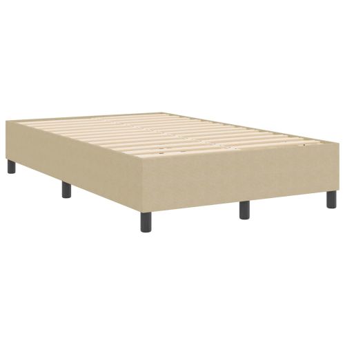 Платформено легло Сивозелен 120 x 190 cm Кордюрова тъкан