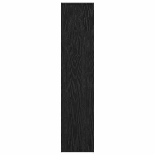 Рафт за книги 80 x 24 x 109 см Инженерна дървесина Черния дъб