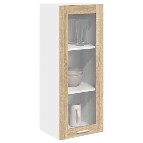 Висящ шкаф Сонома дъб 40 x 31 x 100 см Инженерна дървесина