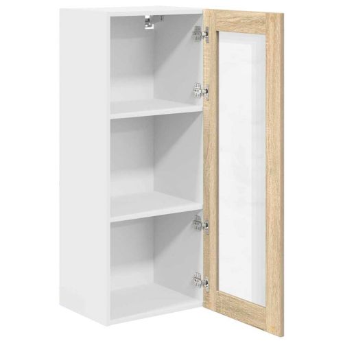 Висящ шкаф Сонома дъб 40 x 31 x 100 см Инженерна дървесина