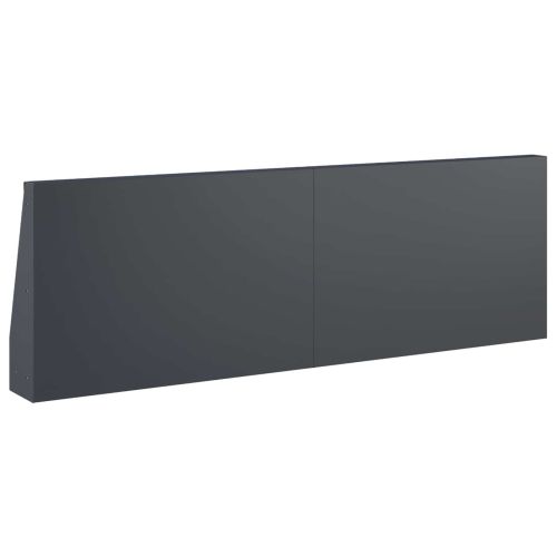 Задържащи стени 4 бр. 60 x 12 x 40 cm Стомана Антрацит