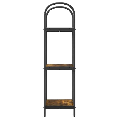 Рафт за книги 3 нива 40 x 30 x 109 см Инженерна дървесина