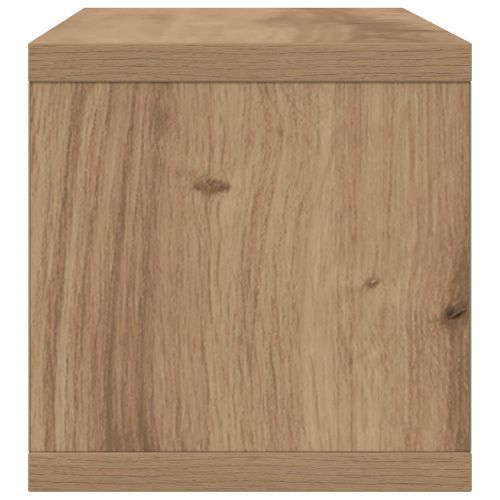 Рафтове за CDs 2 бр. Дъб артизан 40 x 17 x 17 см