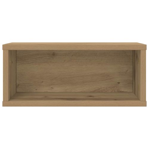 Рафтове за CDs 2 бр. Дъб артизан 40 x 17 x 17 см