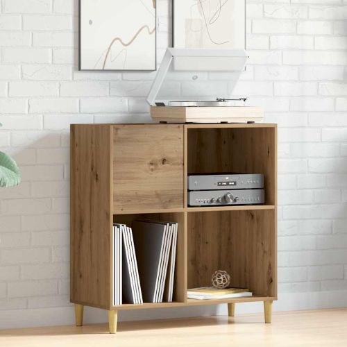 Шкаф за плочи Artisan Oak 84,5x38x89 cm Инженерна дървесина