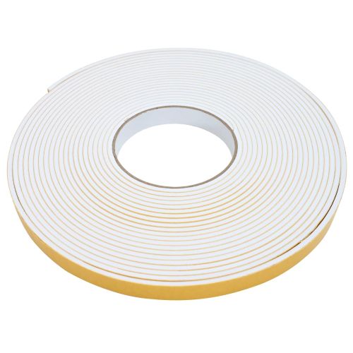 Самоотлепваща се пяна лента Бяло 15mm x 10m CR пяна
