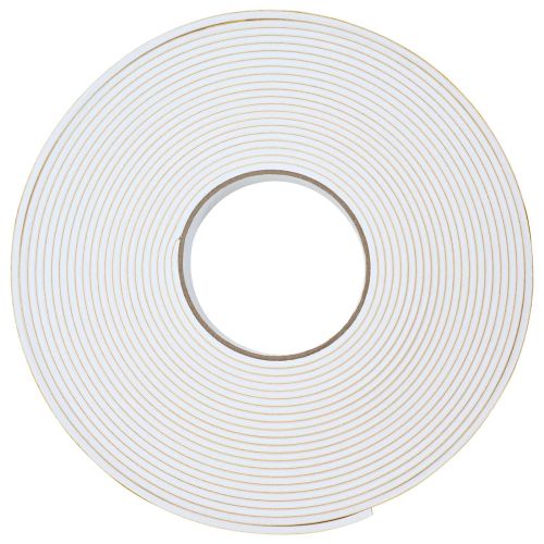 Самоотлепваща се пяна лента Бяло 15mm x 10m CR пяна