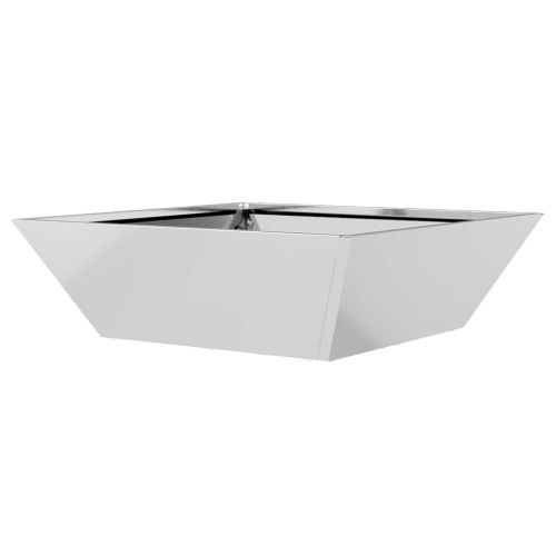 Градинска саксия 5 бр. Сребристо 50 x 50 x 15 см