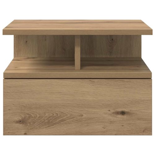 Плаваща нощно шкафче Дъб 40 x 31 x 28 см Инженерна дървесина