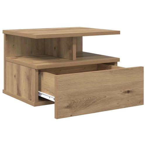 Плаваща нощно шкафче Дъб 40 x 31 x 28 см Инженерна дървесина