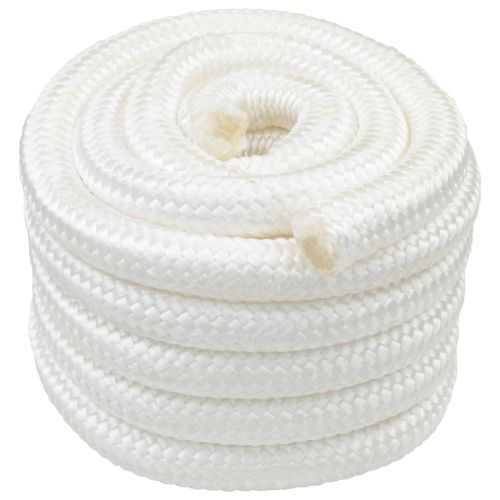 Въже за лодка 6 mm 10 m Бяло
