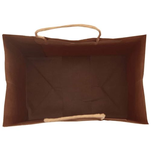 Хартиени торбички 250 бр с дръжки сини 32x22x24 см