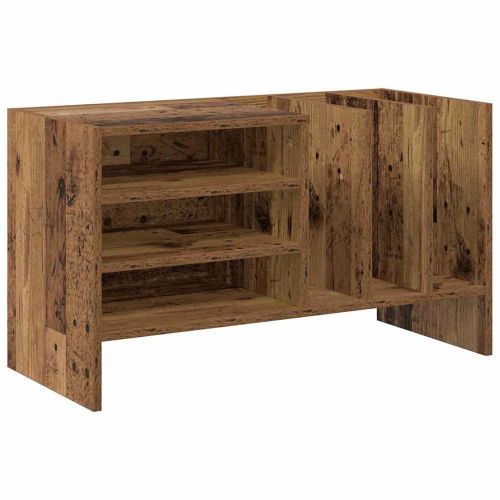 Шкаф за грамофонни плочи Старо дърво 78.5 x 35 x 45 см