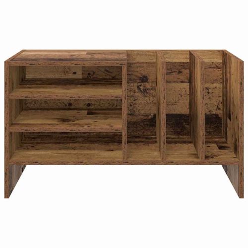 Шкаф за грамофонни плочи Старо дърво 78.5 x 35 x 45 см