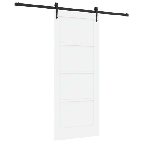 Преплъзваща се врата ORKDAL 83 x 202 см Бяло
