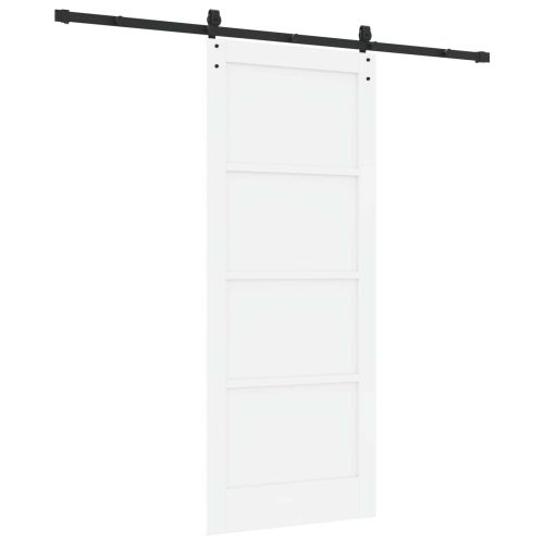 Преплъзваща се врата ORKDAL 83 x 202 см Бяло