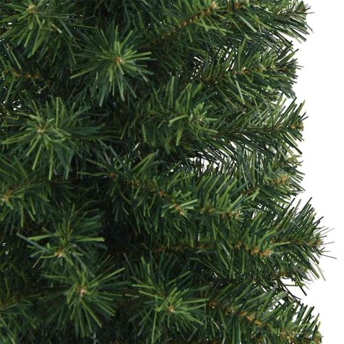 С изкуствено коледно дърво с 300 LED светодиода Зелен 240 cm