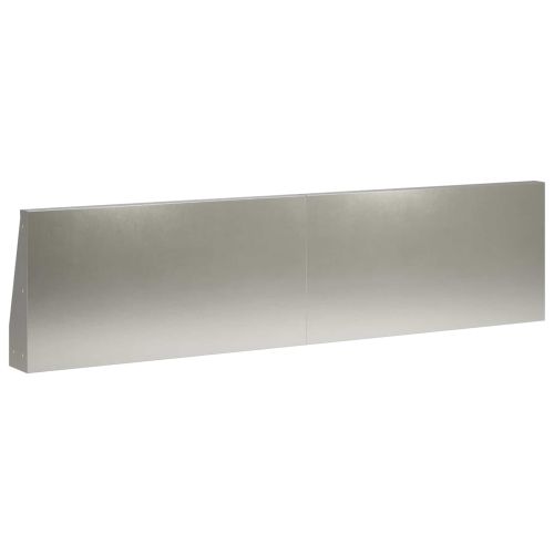 Задържащи стени 6 бр. 80 x 12 x 30 см Неръждаема стомана